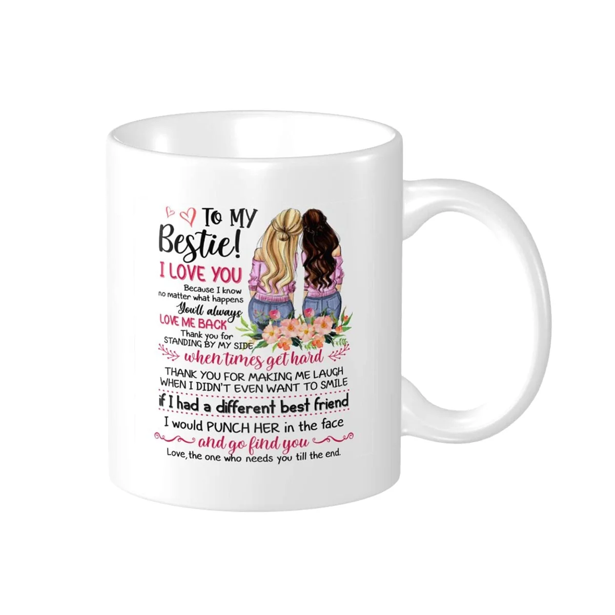 Wisedeal Bestie Coffee Mug